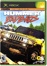 Hummer Badlands Xbox  box art